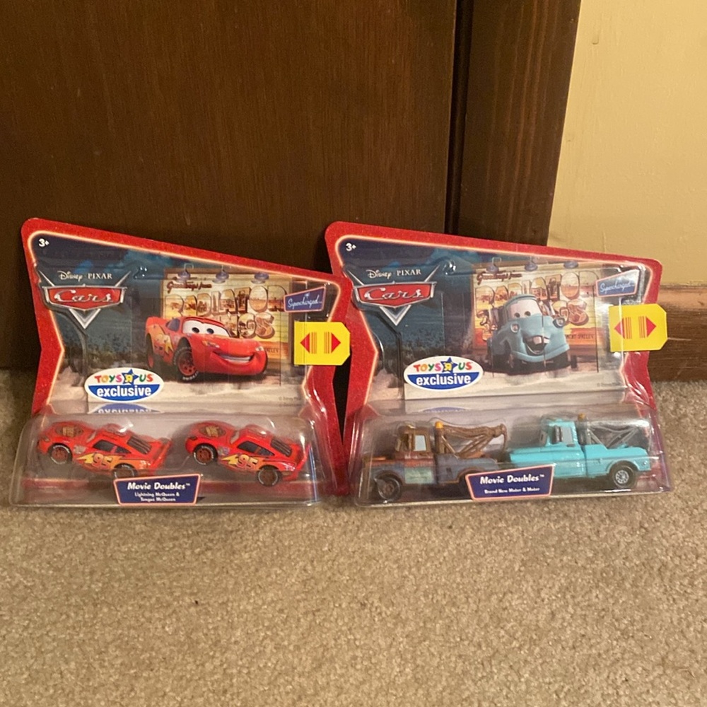 Cars Movie Doubles - Mater and Lightning (Lot 5, 45)